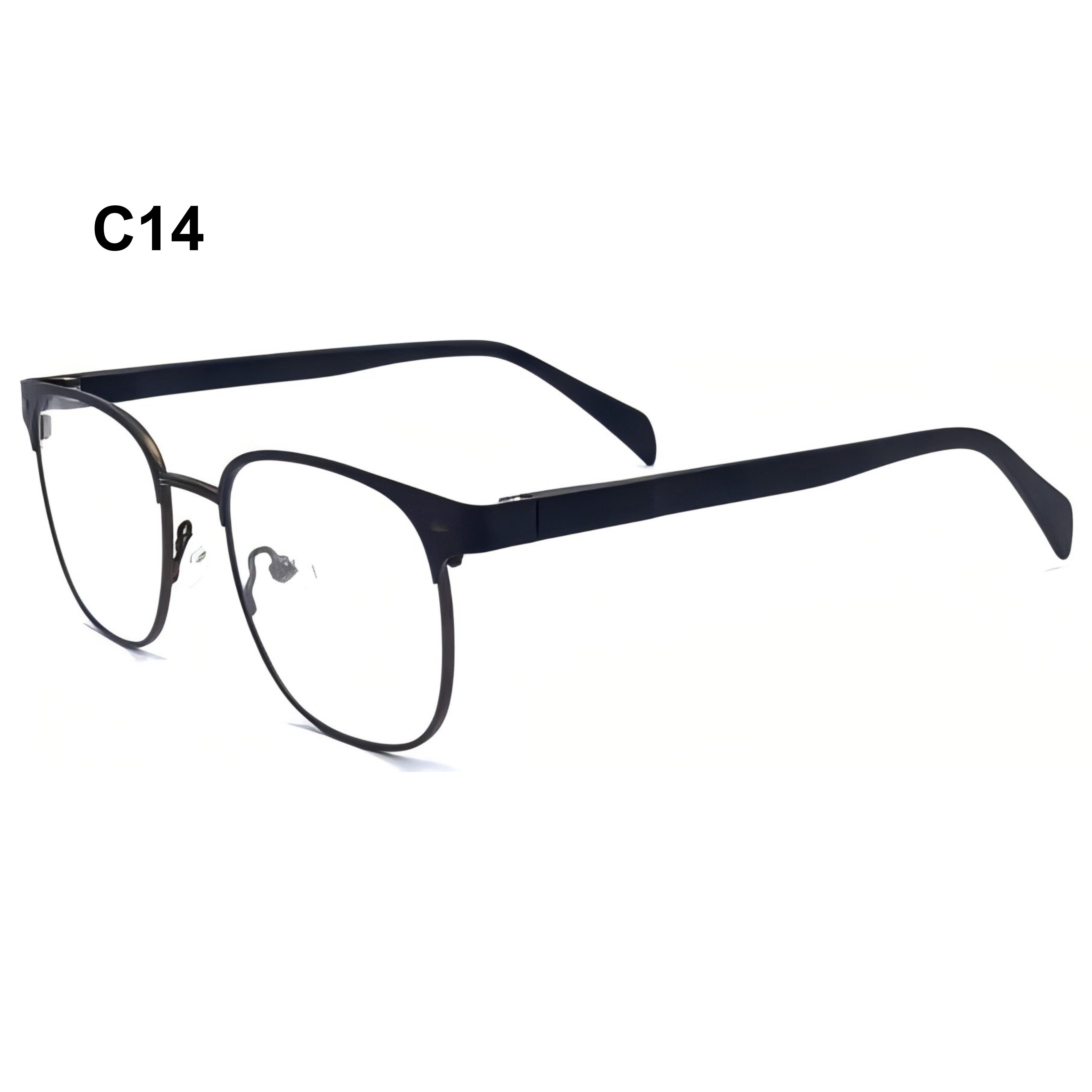 Wholesale Classics Metal Optical Eye Retro Optical Round Rice full Frame Classical Retro Men Eyewear