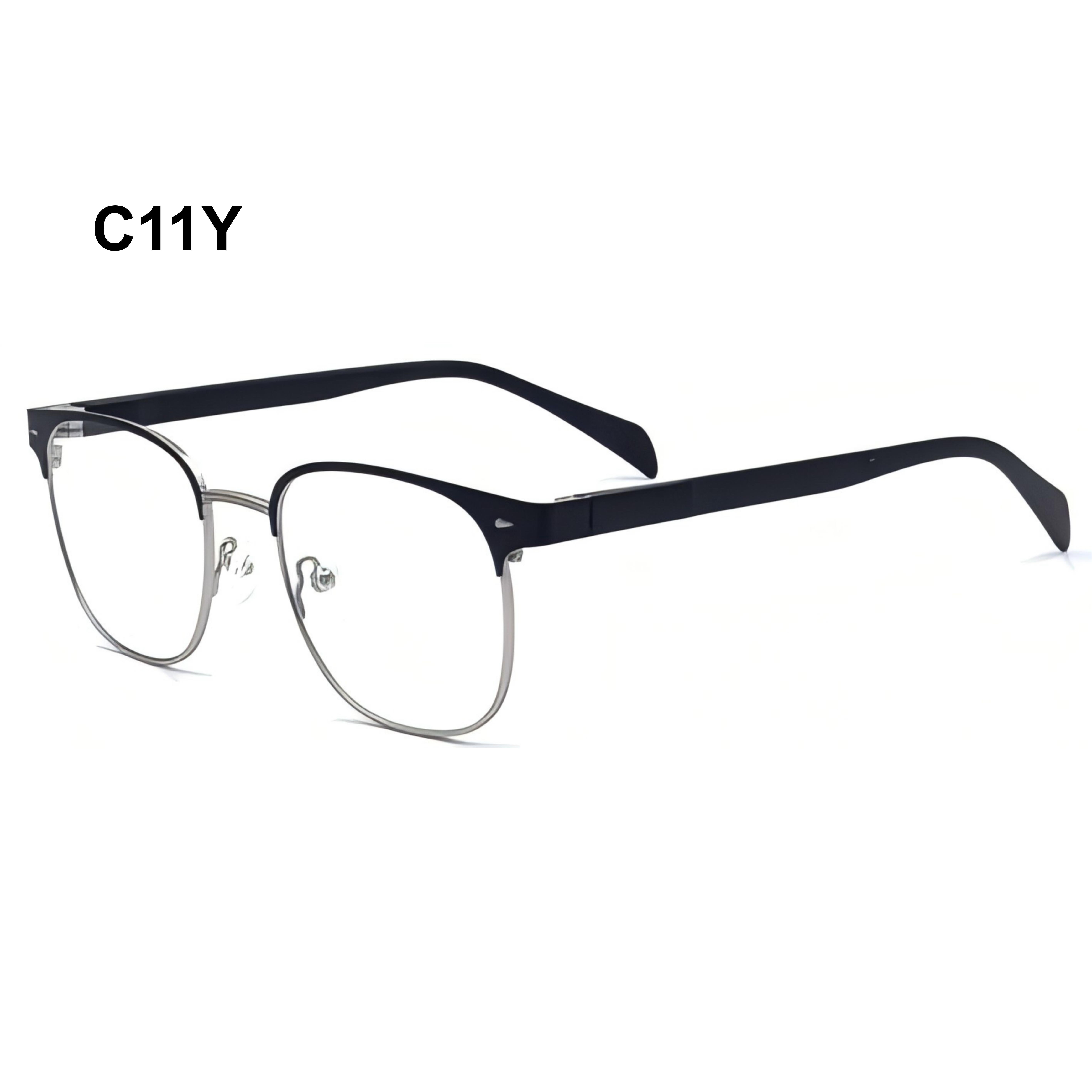 Wholesale Classics Metal Optical Eye Retro Optical Round Rice full Frame Classical Retro Men Eyewear