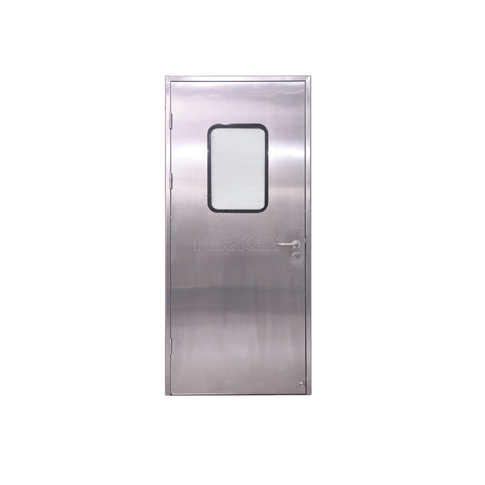 Airkey Clean Room Equipment customized Frame Sandwich Panel Door