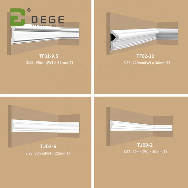Interior Decorative PS/Polystyrene Frame, Crown, Skirting Baseboard Moulding