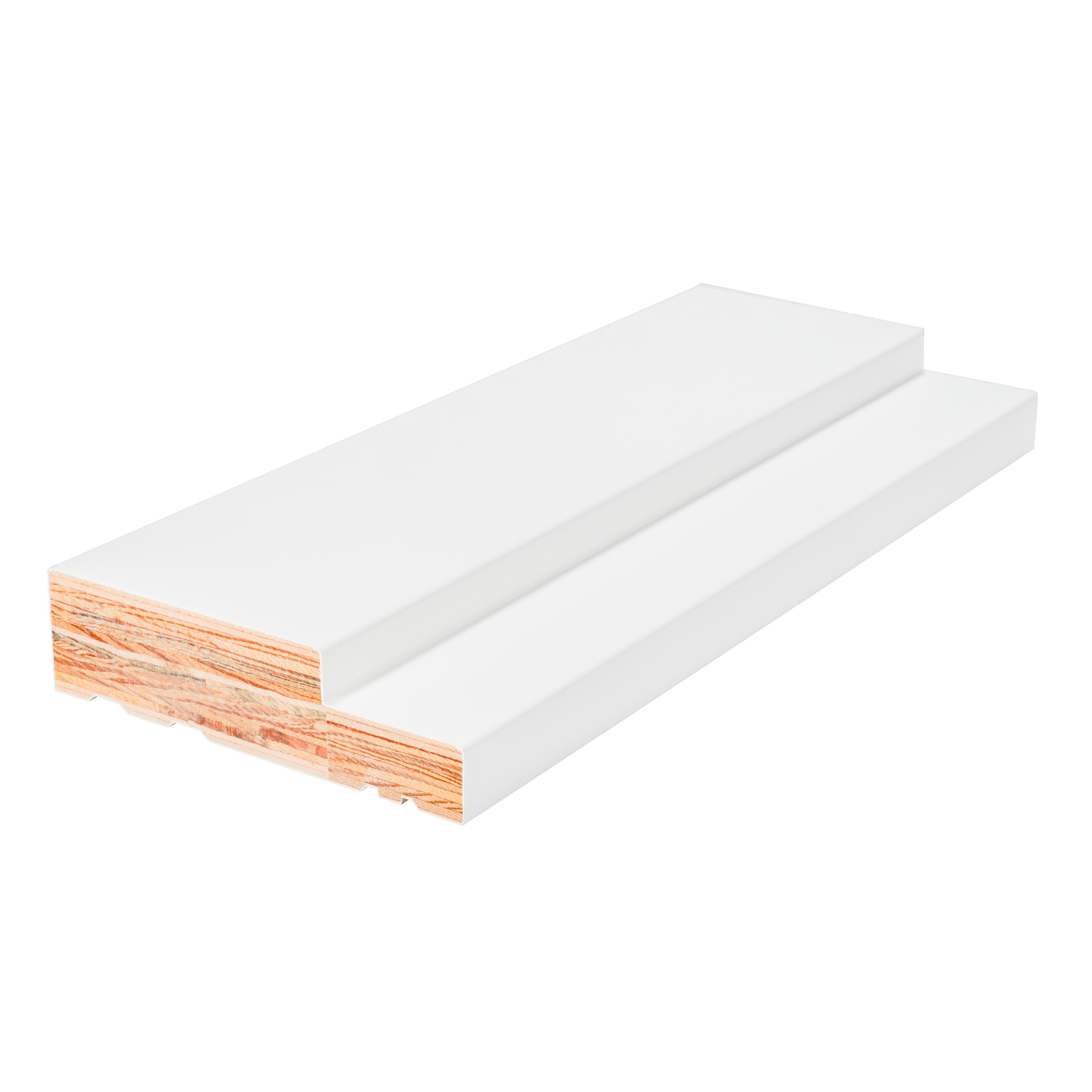 Hot Selling Modern Style Primed LVL Jamb Moulding Wood Door Frame for Interior for Bedroom and Exterior Decoration Room Updating