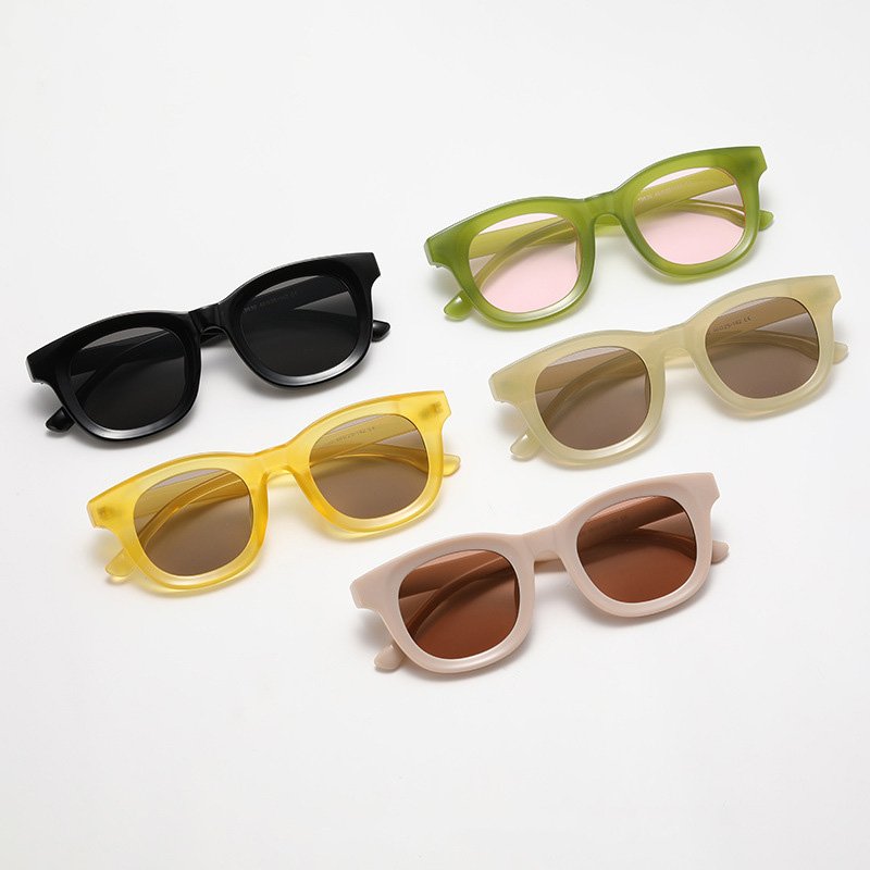 JW19630 Vintage Retro Polycarbonate Frame Fashion Sunglasses 2024