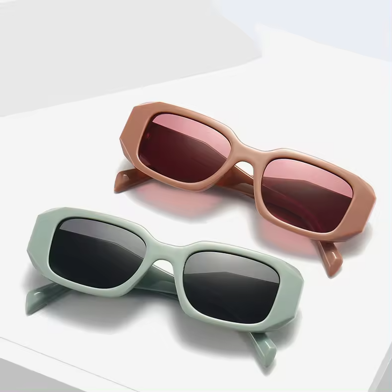 8679 Wholesale Sunglasses Branded Designer Glasses Custom Logo Black Sunglasses Women Small Frame Square Sunglasses Men