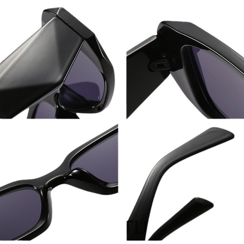 8679 Wholesale Sunglasses Branded Designer Glasses Custom Logo Black Sunglasses Women Small Frame Square Sunglasses Men