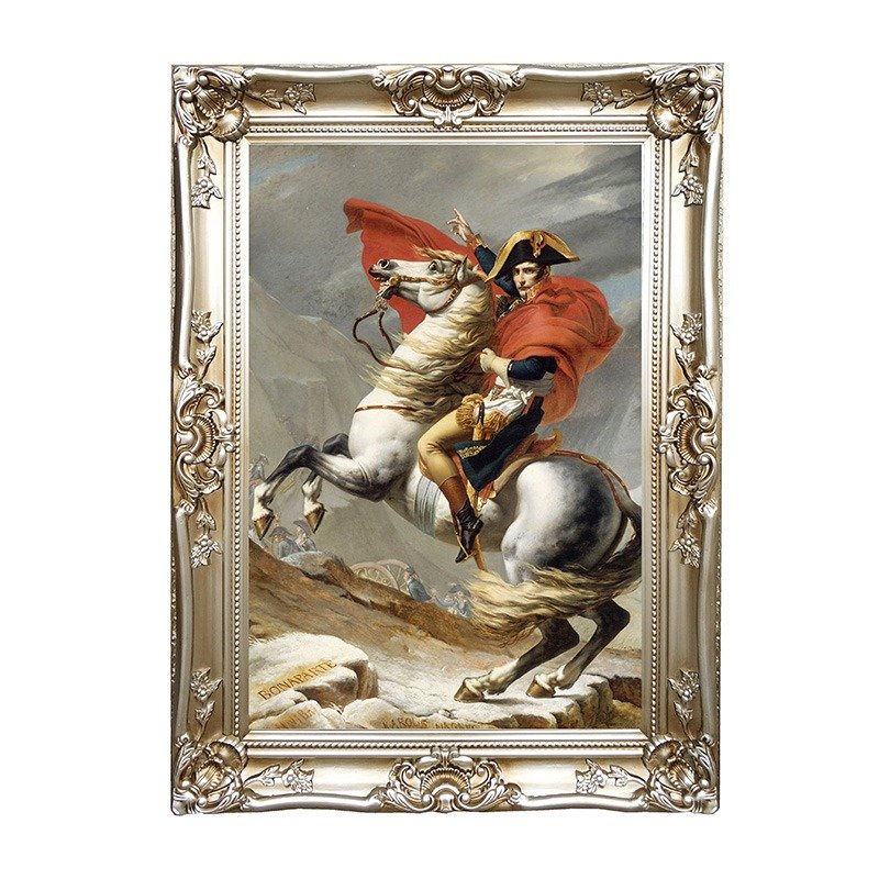 Ornate Custom Size Color Wood Photo Frame Direct Manufacturer UV Printing Oil Painting Mold Decorative Wall Mirror