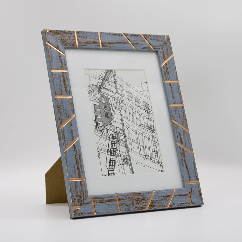 Custom Desk Graduation PS Photo Frame A4 A3 wall-mounted picture frame With Glass Plexiglass