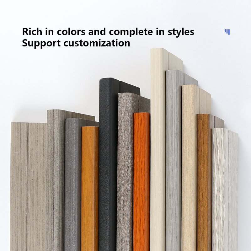 Apolloxy Decorative line moth proof PVC wood plastic moulding line door frame skirting polystyrene skirting board