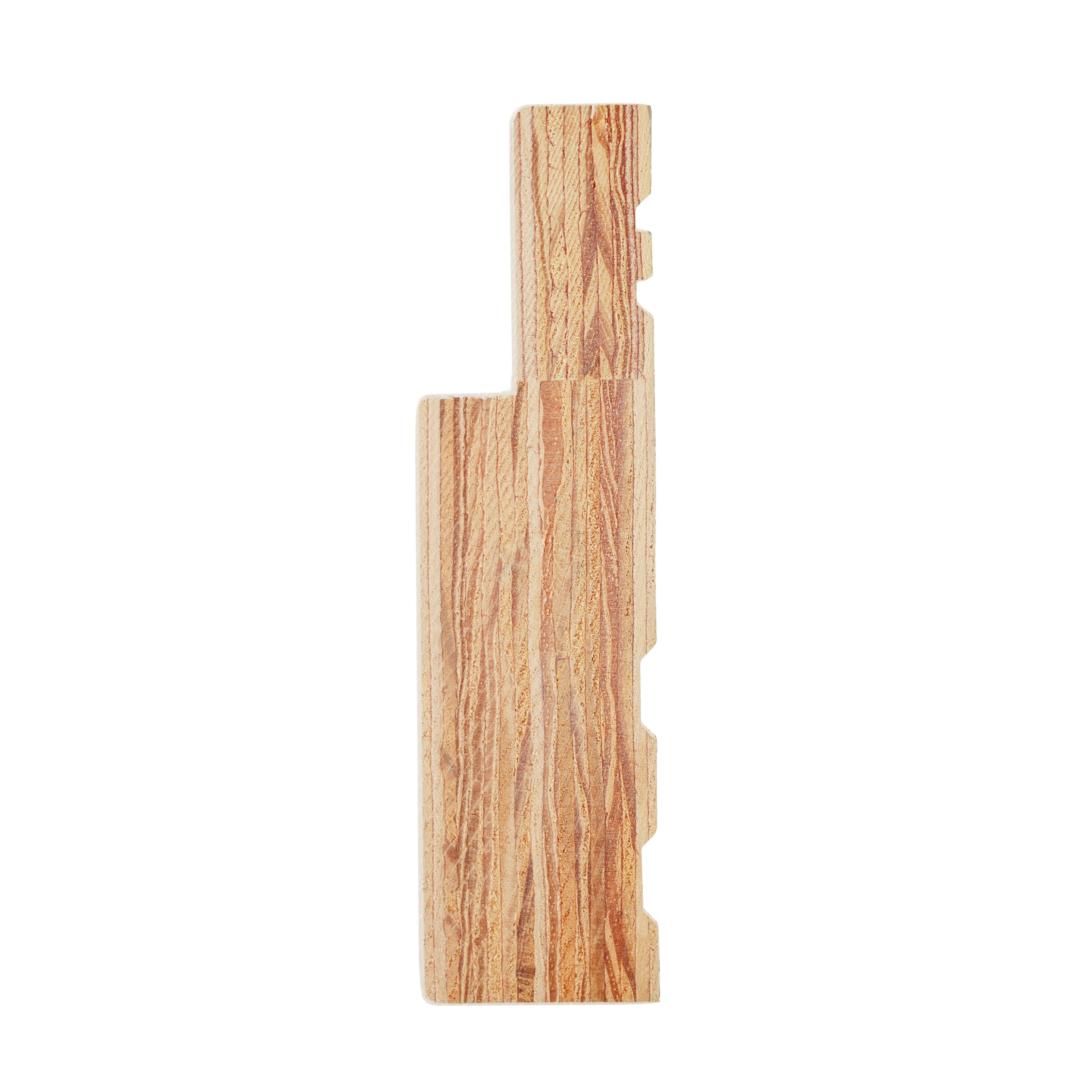 White Primed Lvl Wall Trim Lvl Decorative Moulding Chair Rail Molding Wood Trim Panels Exterior Wall
