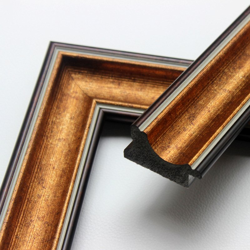 Modern minimalist retro decorative picture frame embossed handmade art photo frame PS foam Nordic ps moulding frame