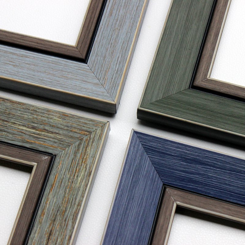 Modern minimalist retro decorative picture frame embossed handmade art photo frame PS foam Nordic ps moulding frame