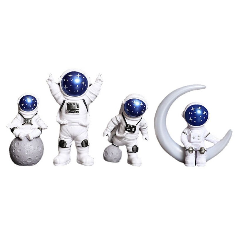 3D Printing Astronaut Small Ornaments Kindergarten Decorations Children Spaceman Birthday Gift Desktop Gift Bedside Ornaments