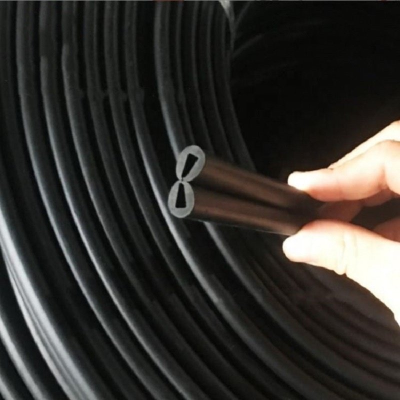 Black Rubber U Channel Edging Trim Seal Door Window Edge Protector Strip U-shape
