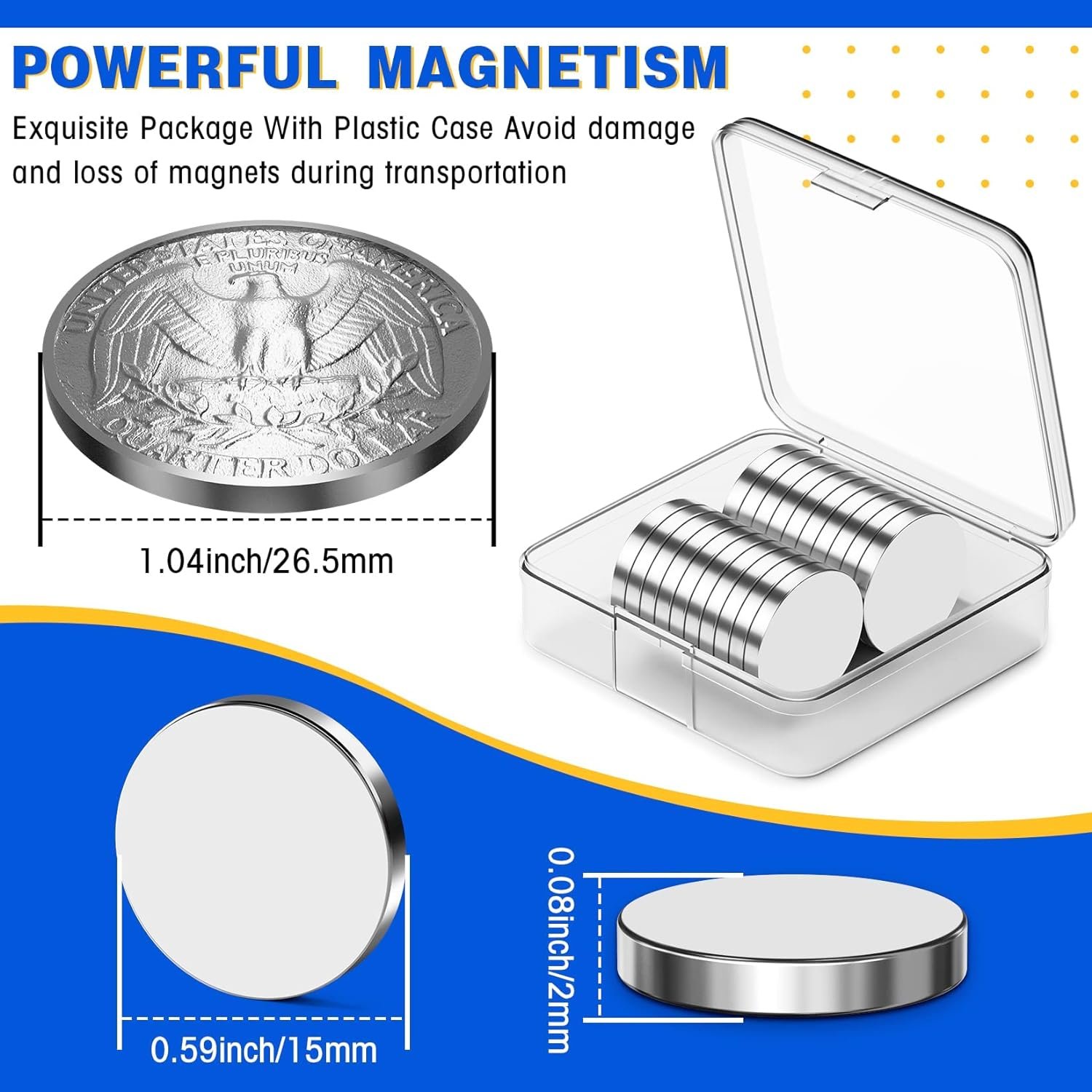 Factory direct sales N52SH 150 degree Strong Neodymium Small Disc Magnets Powerful Rare Earth Magnets Perfect for Door Locker