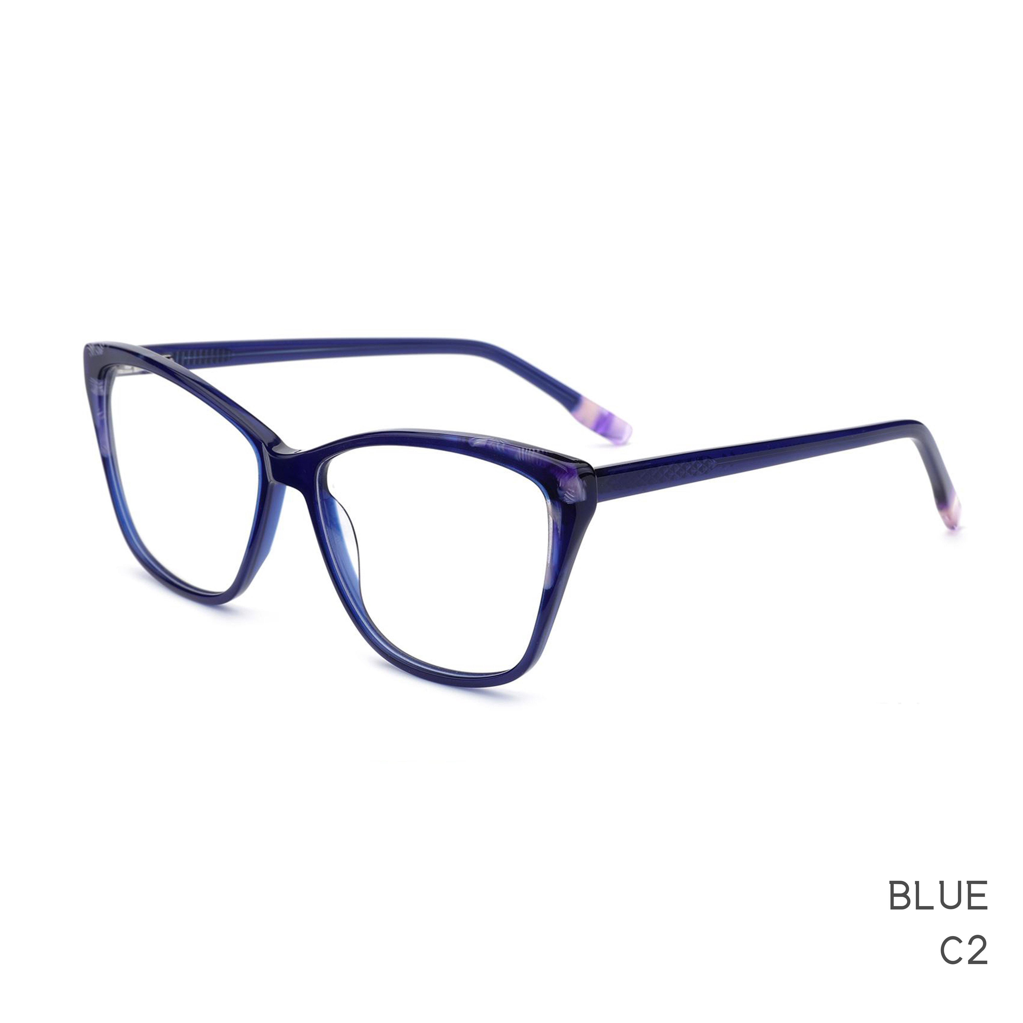 2024 Newest Acetate Optical Frames Spring Pin Acetate Glasses High Quality Blue Light Blocking Eyewear Fashionable Eye Glasses
