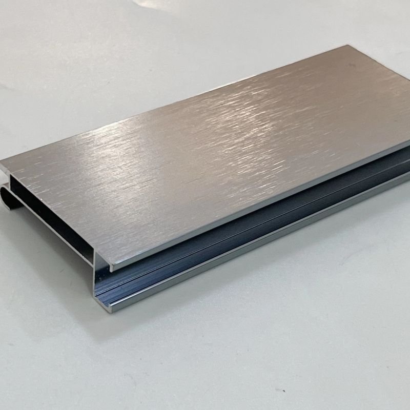 Newest Photo Frame Brushed Matte Iron Gray Aluminium Picture Frames Moulding Aluminum Profile