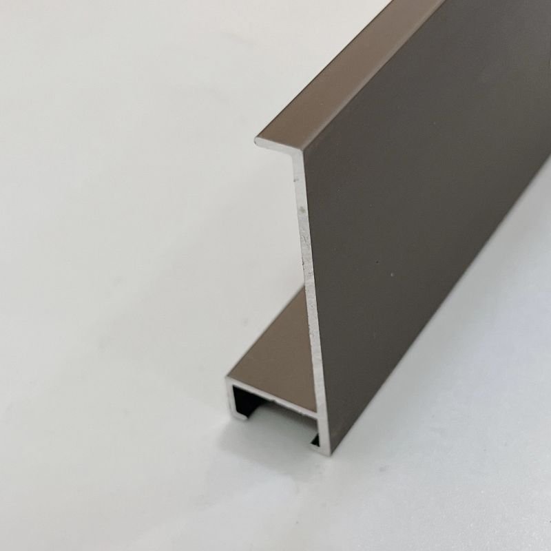 Newest Photo Frame Brushed Matte Iron Gray Aluminium Picture Frames Moulding Aluminum Profile