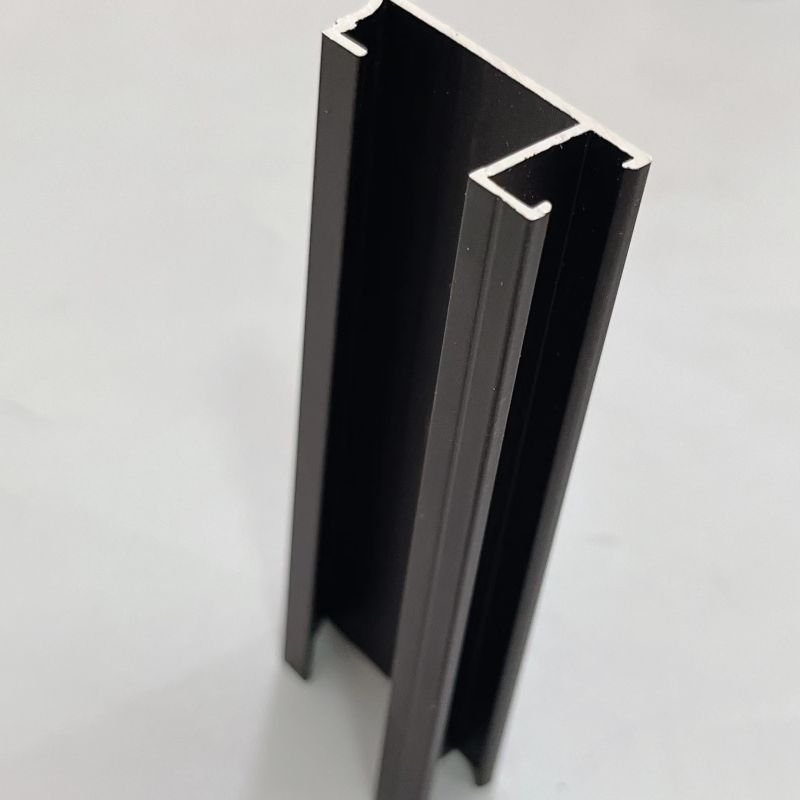 Newest Photo Frame Brushed Matte Iron Gray Aluminium Picture Frames Moulding Aluminum Profile