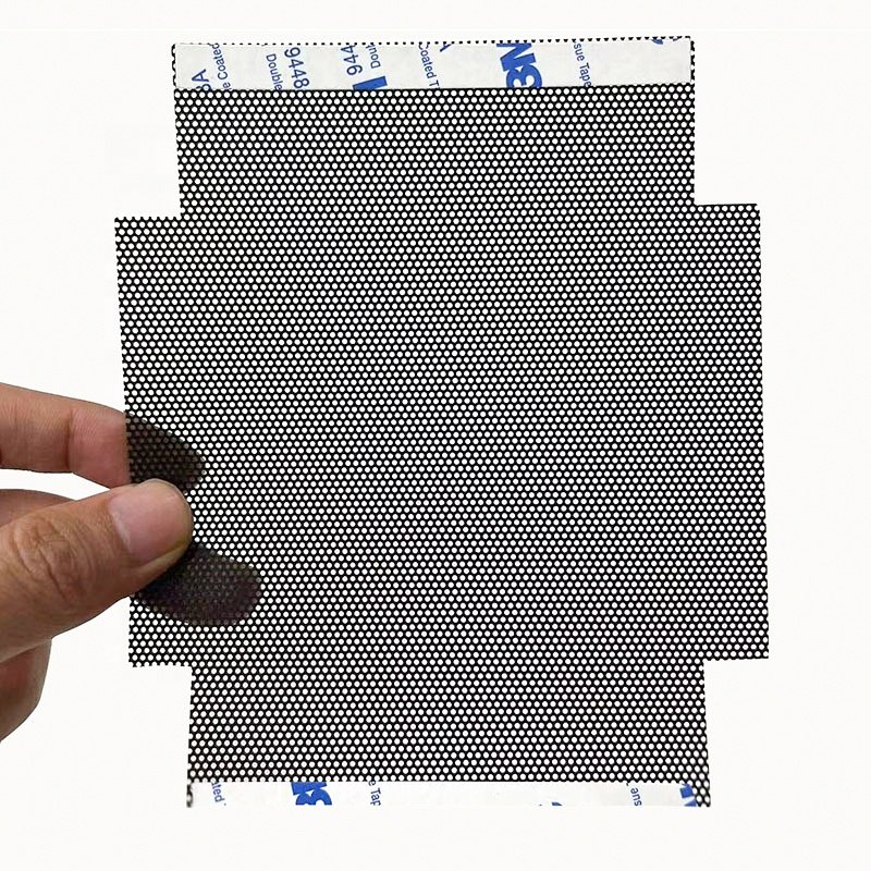 Manufacturer wholesale Magnetic Frame PVC Computer Fan Grills Filter Screen Mesh Dust Mesh PVC