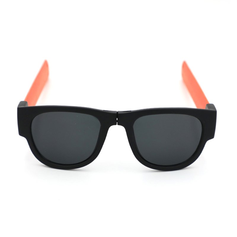 Slap Bracelet Sunglasses Magnetic Clip On Glasses Custom Logo Sun Glasses Polarized Folding Sunglasses
