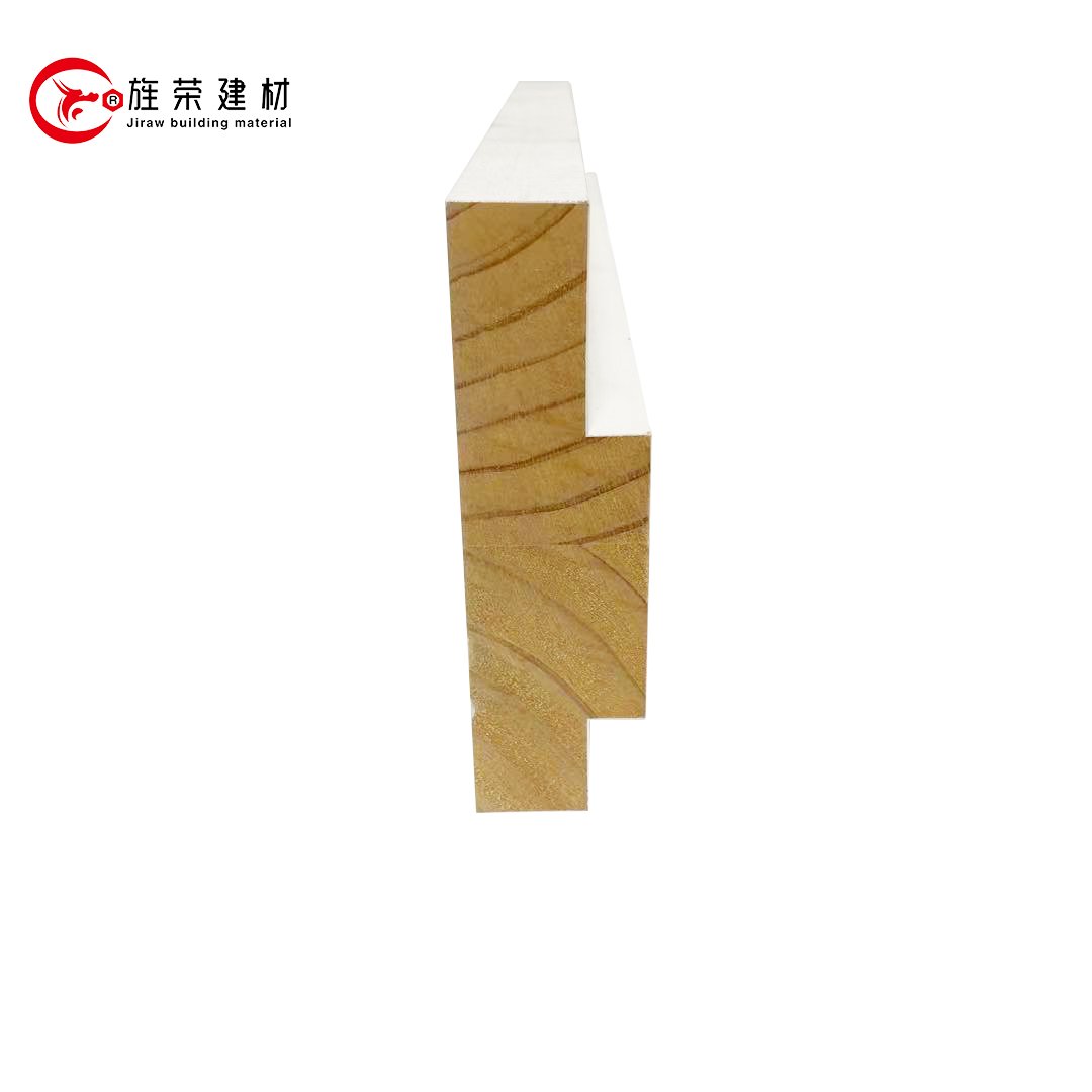 White Primed Pine Wood Exterior Door Frame for North American Market High Quality Door & Window Frames