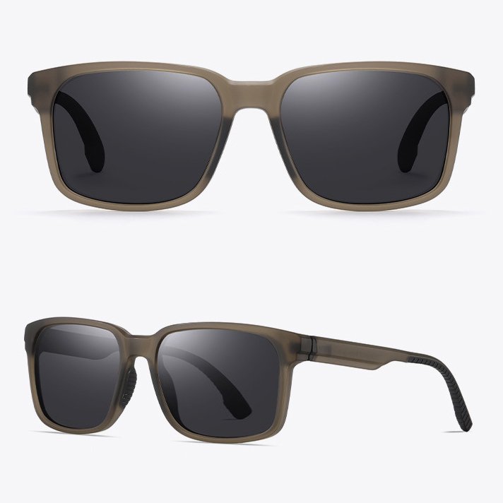 DL GLASSES New Arrivals 2024 Classic Square Eyewear TR Frames Polarized Fashion Mens Sunglasses Retro Custom Logo Eyeglasses