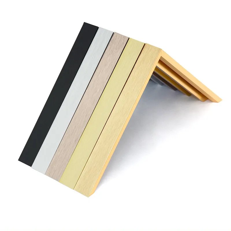 wholesale Silver rose gold black 8x10 11x14 11x17 12x16 16x20 16x24 Inch Metal Aluminum Alloy Picture Photo Mirror Frame