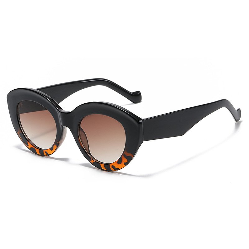 European American butterfly INS vintage hot sale women fashion custom logo Sun Glasses luxury designer Sunglasses 2024
