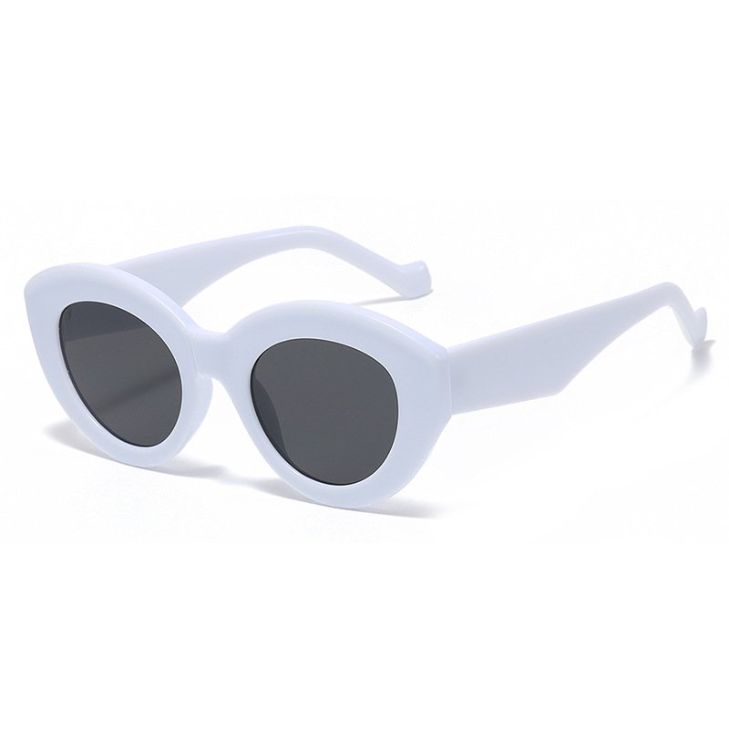 European American butterfly INS vintage hot sale women fashion custom logo Sun Glasses luxury designer Sunglasses 2024