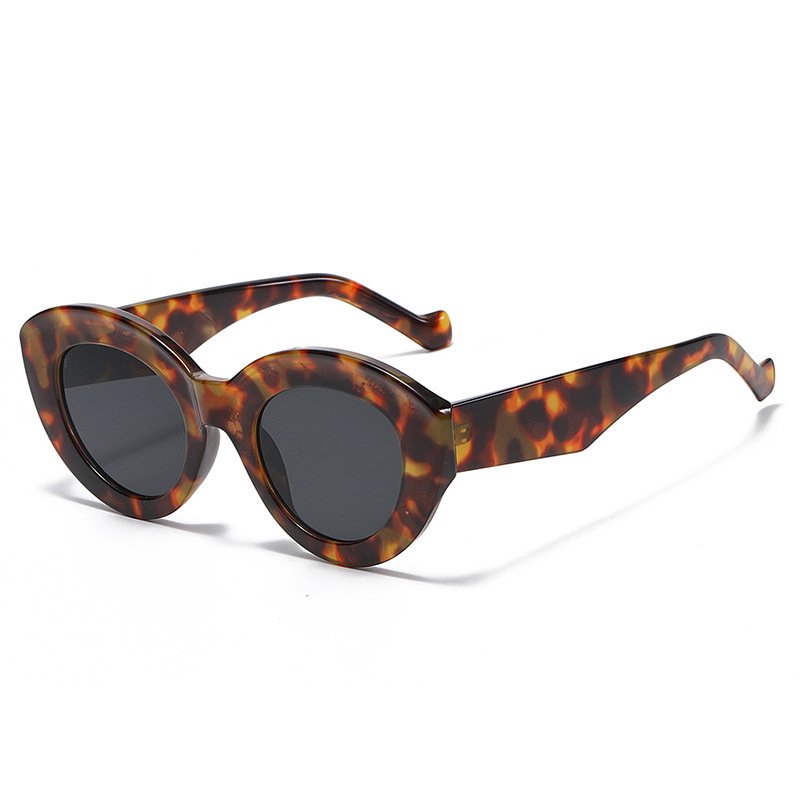 European American butterfly INS vintage hot sale women fashion custom logo Sun Glasses luxury designer Sunglasses 2024
