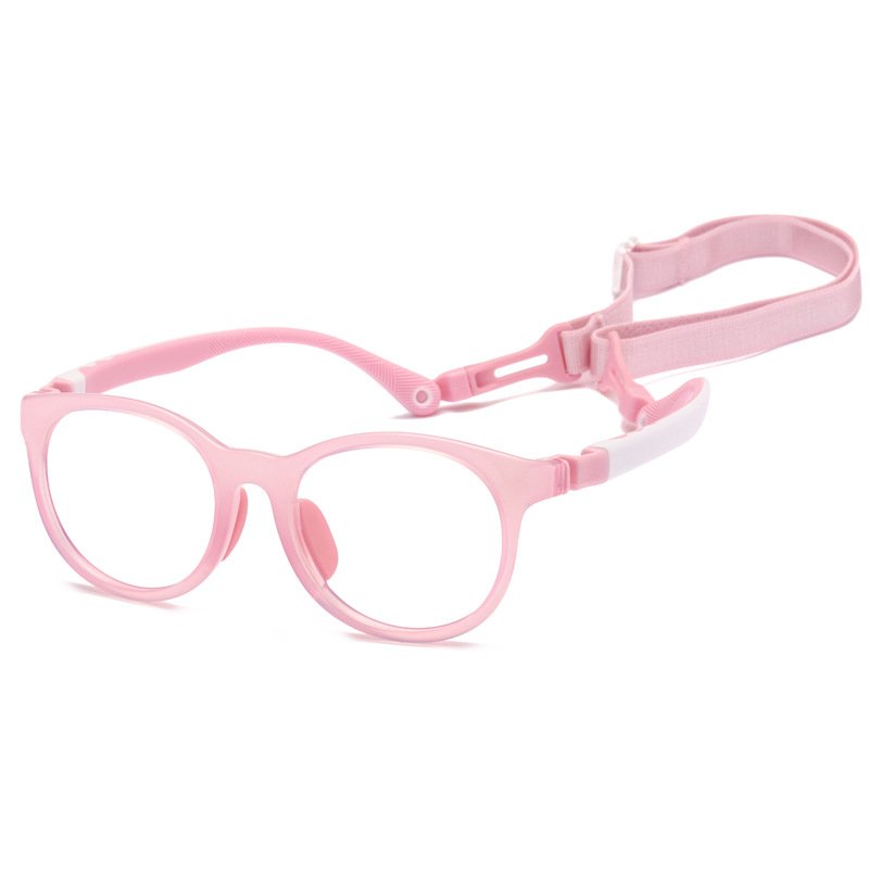 china ready stock safety children New concept Anti Blue Light Blocking Computer Glasses Silicon For Kids Eyeglasses