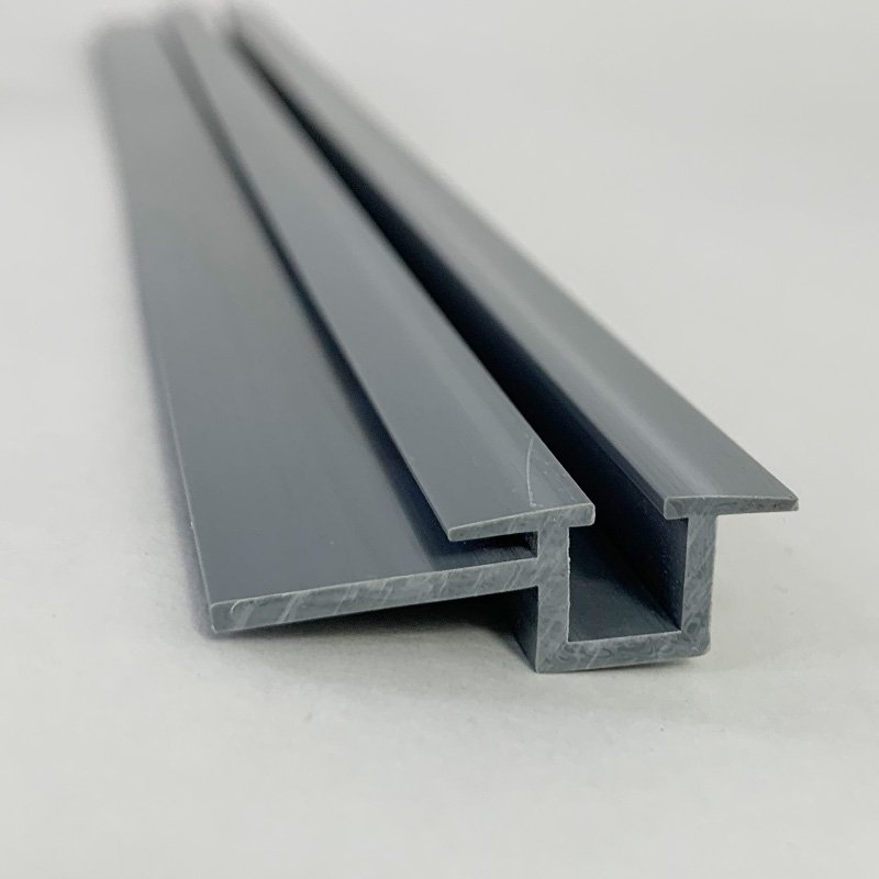 chemical resistance display cooler glass door window pvc frame extrusion profile