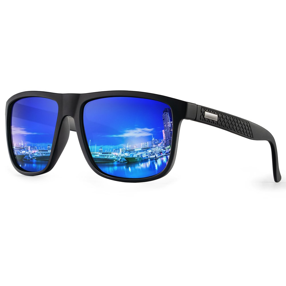 2023 Custom Wholesale Trendy Polarized Shades PC Frame Sun Glasses Men High Quality Sunglasses