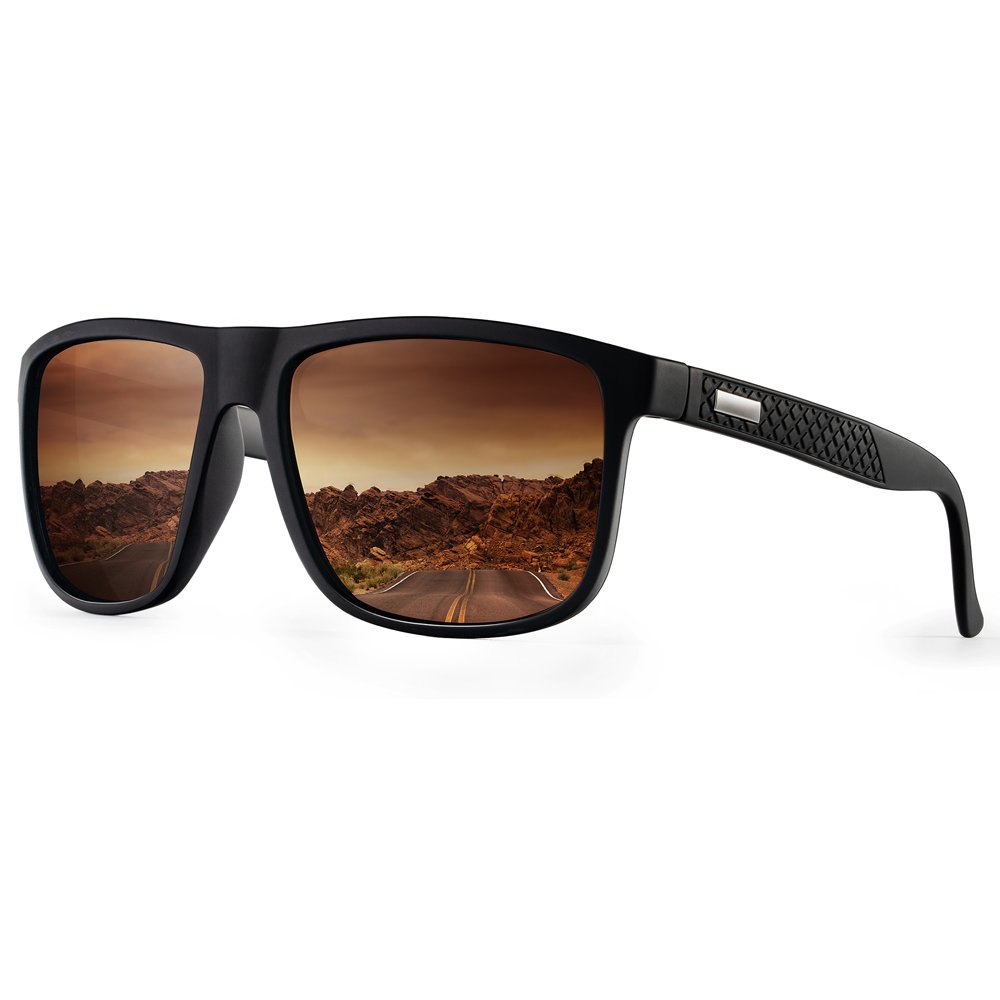 2023 Custom Wholesale Trendy Polarized Shades PC Frame Sun Glasses Men High Quality Sunglasses