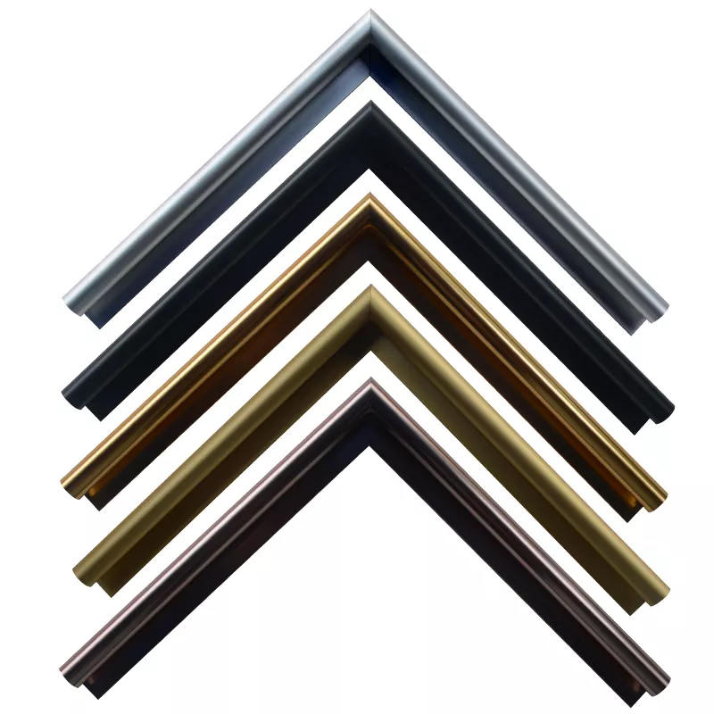 Custom Size Metal Poster Picture Photo Frame Aluminium Wall Frames Home Decor Molding Strips Aluminum Picture Frame Mouldings