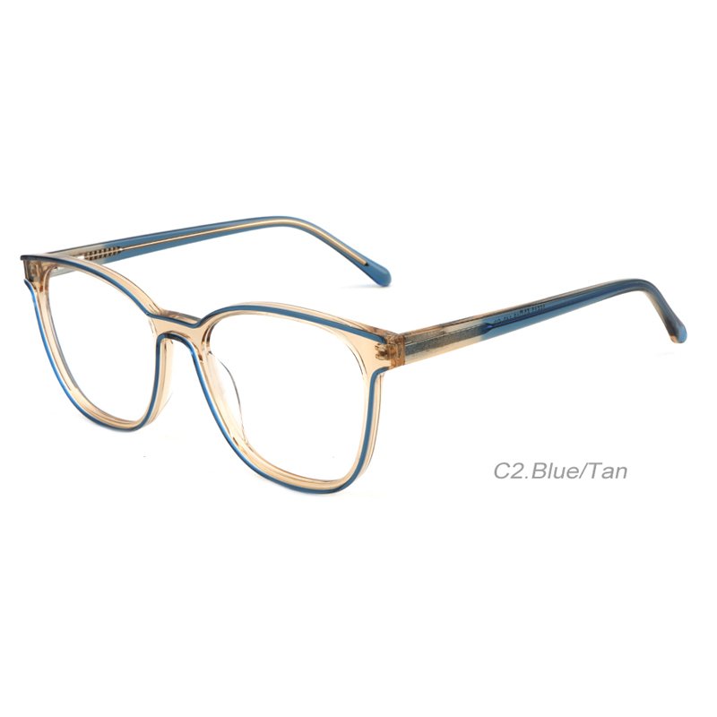 Yasee new optical acetate frame design mens womens rectangular acetate eyeglasses frame italy designer spectacle frames