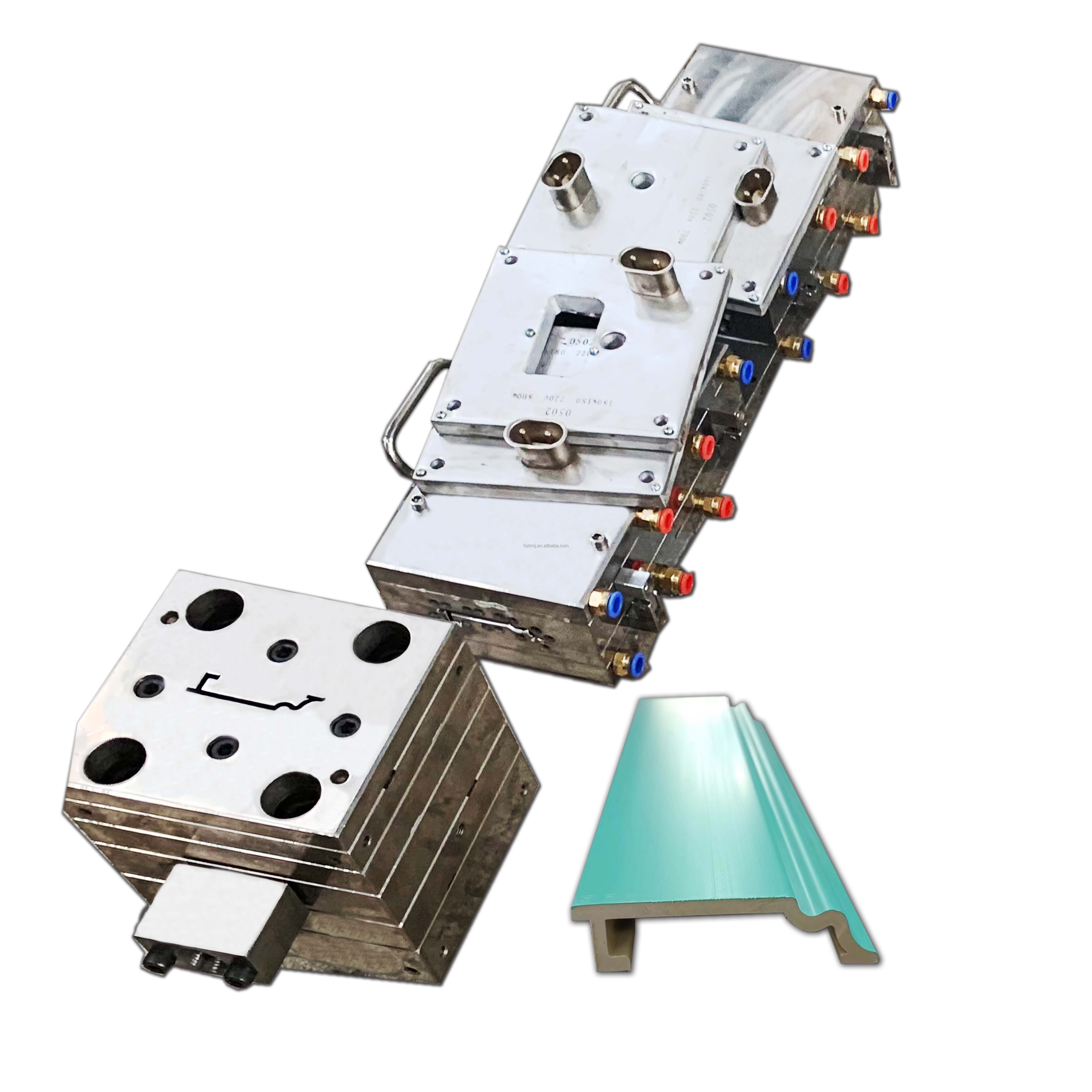 PVC foaming pvc profile molds Stone high-calcium upvc mould co-extrusion plastic die extrusion