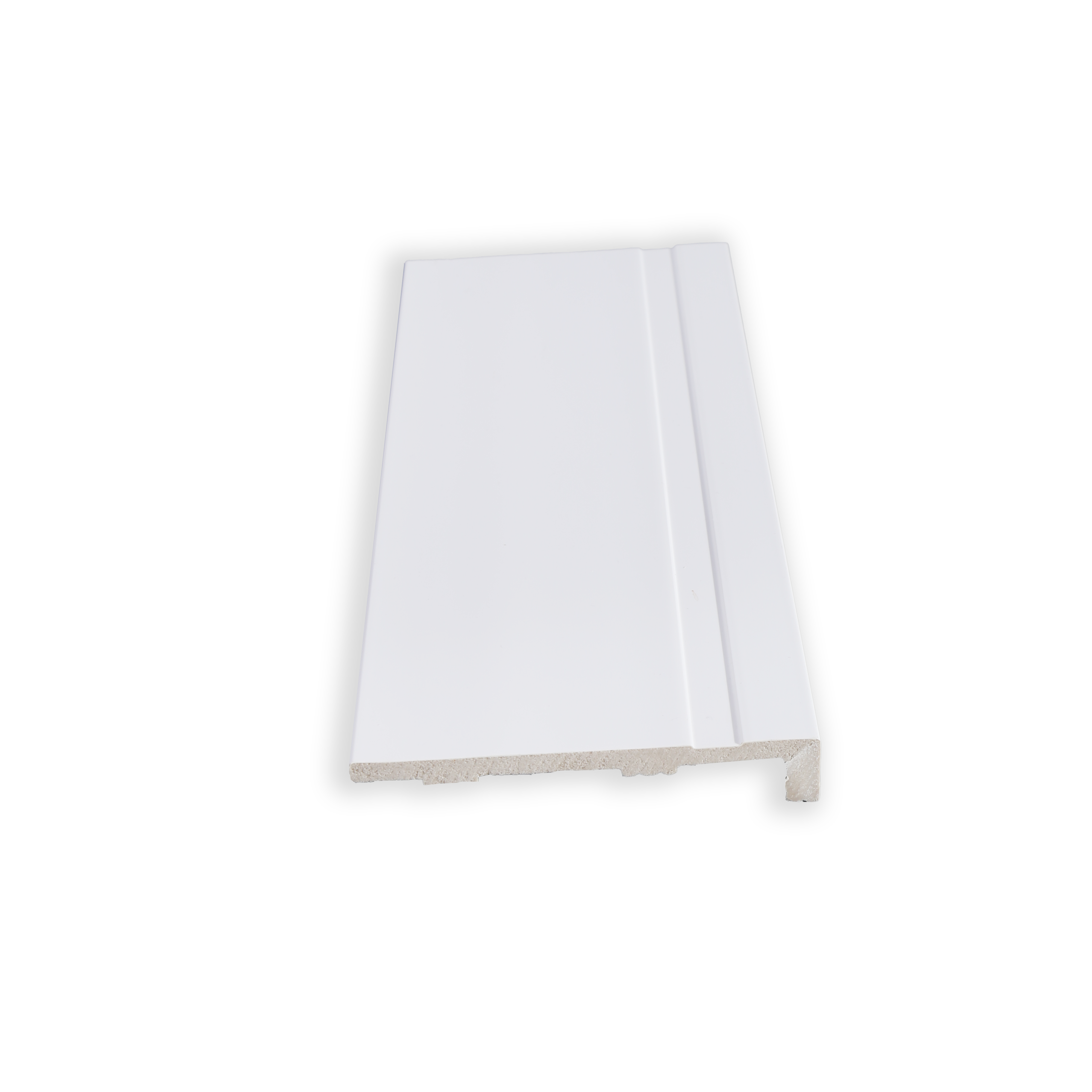 Modern White Primed Baseboard Solid wood Baseboard Moulding for Interior Home Door Frame Panel Cornice Skirting Board