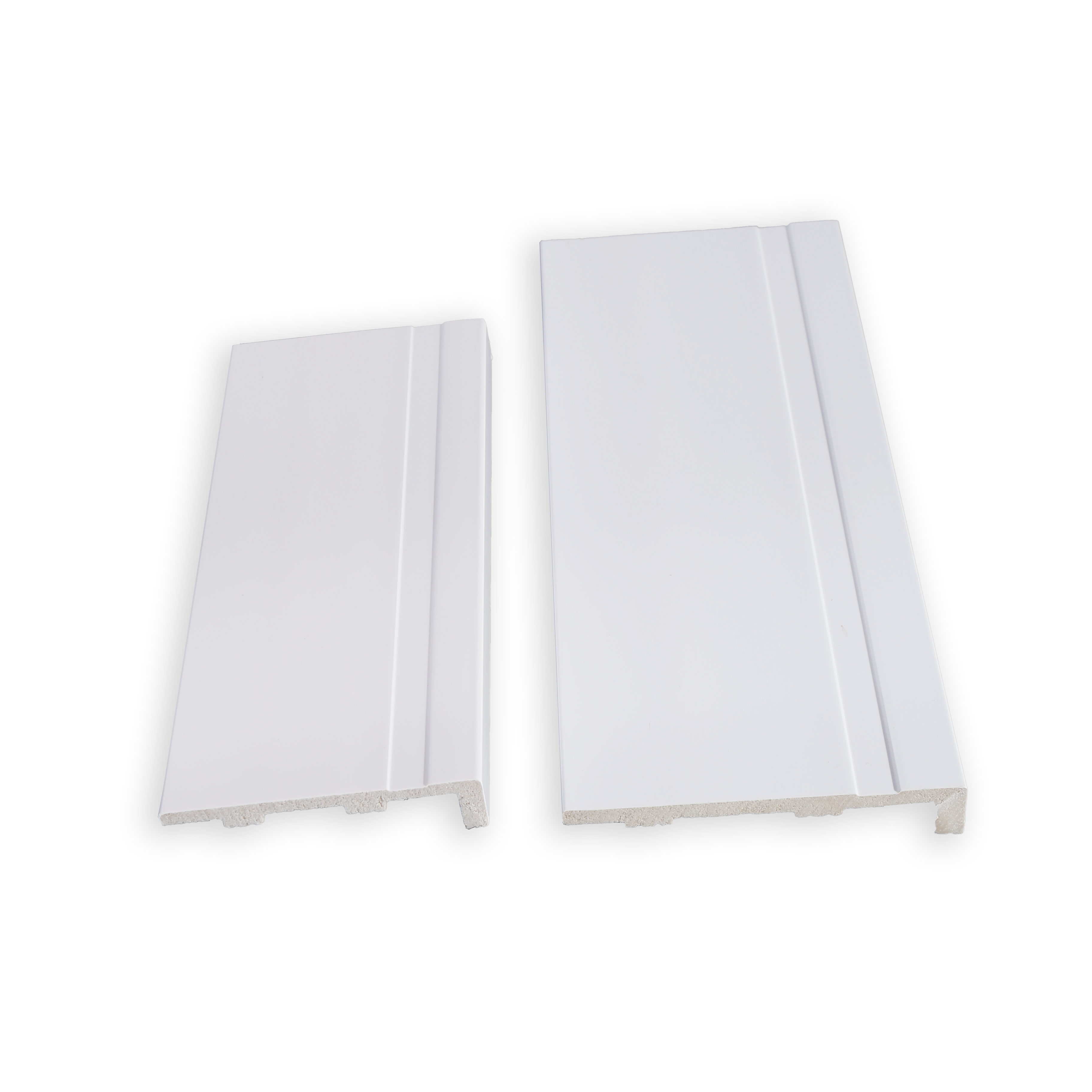 Modern White Primed Baseboard Solid wood Baseboard Moulding for Interior Home Door Frame Panel Cornice Skirting Board