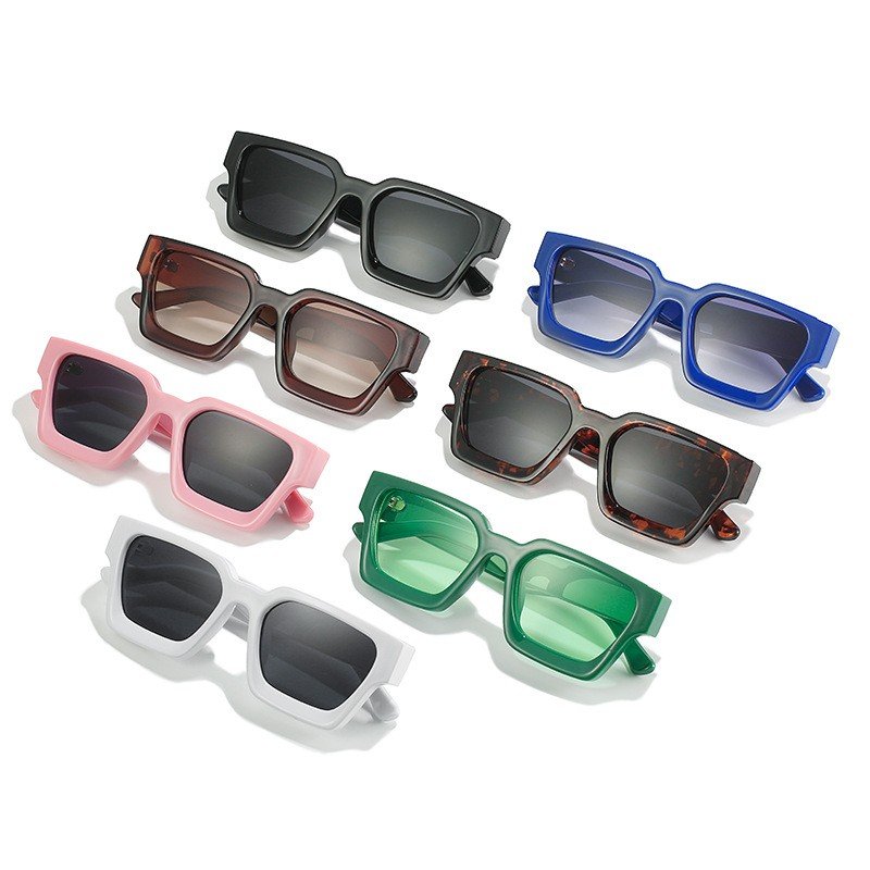 2024 classic big square frame men sunglasses oversized frames women sun glasses custom logo