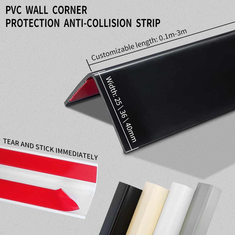 "All-Purpose PVC Plastic Corner Guards: Versatile Solution for All Your Wall Protection Needs"