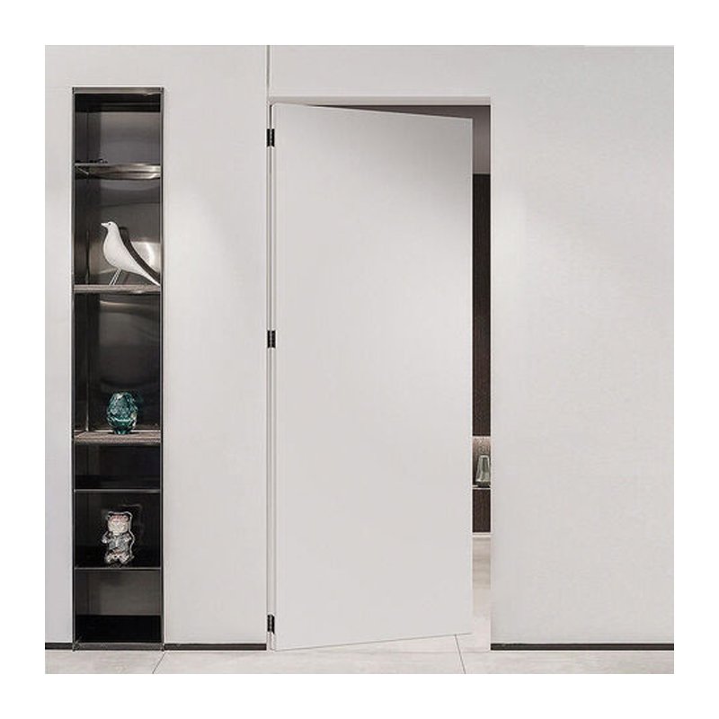 Foshan invisible door manufacturer 36 inch by 80 White hidden invisible interior room door melamine frameless door