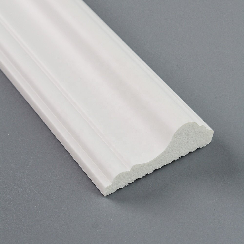 High Quality Interior Decorative PS Wall Baseboard Concrete Mould Door Casing Moulding Door Skirting