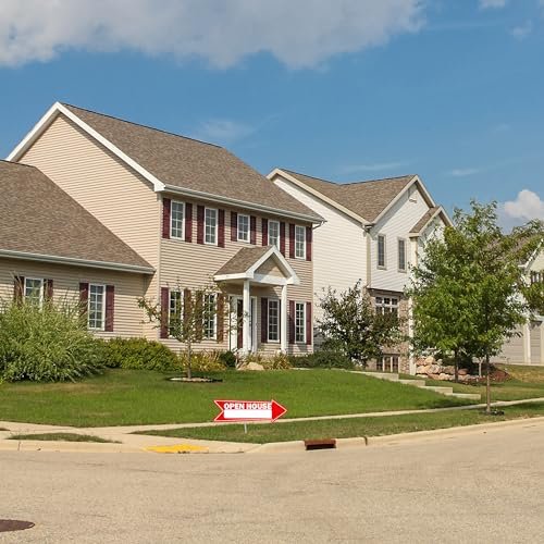 Open House Arrow Yard Sign For Sale By Owner Realtor Real Estate Yard Sign Arrows