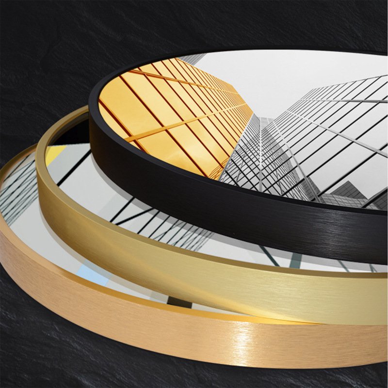 Anodized Mirror Polish Aluminium Picture Frame Profile Brushed Sliver gold black for decor