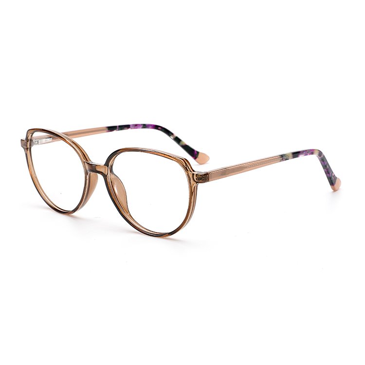China Factory Specializes In Wholesale RY-9814 TR90 Round Frame Optical Eyeglasses Frames