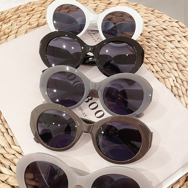 sunglasses 2024 wholesale new fashion high quality oval frame sun glasses luxury brand designer custom logo shades sunglasses