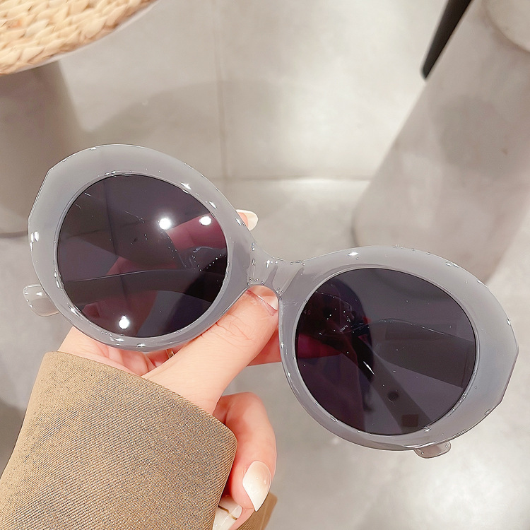 sunglasses 2024 wholesale new fashion high quality oval frame sun glasses luxury brand designer custom logo shades sunglasses