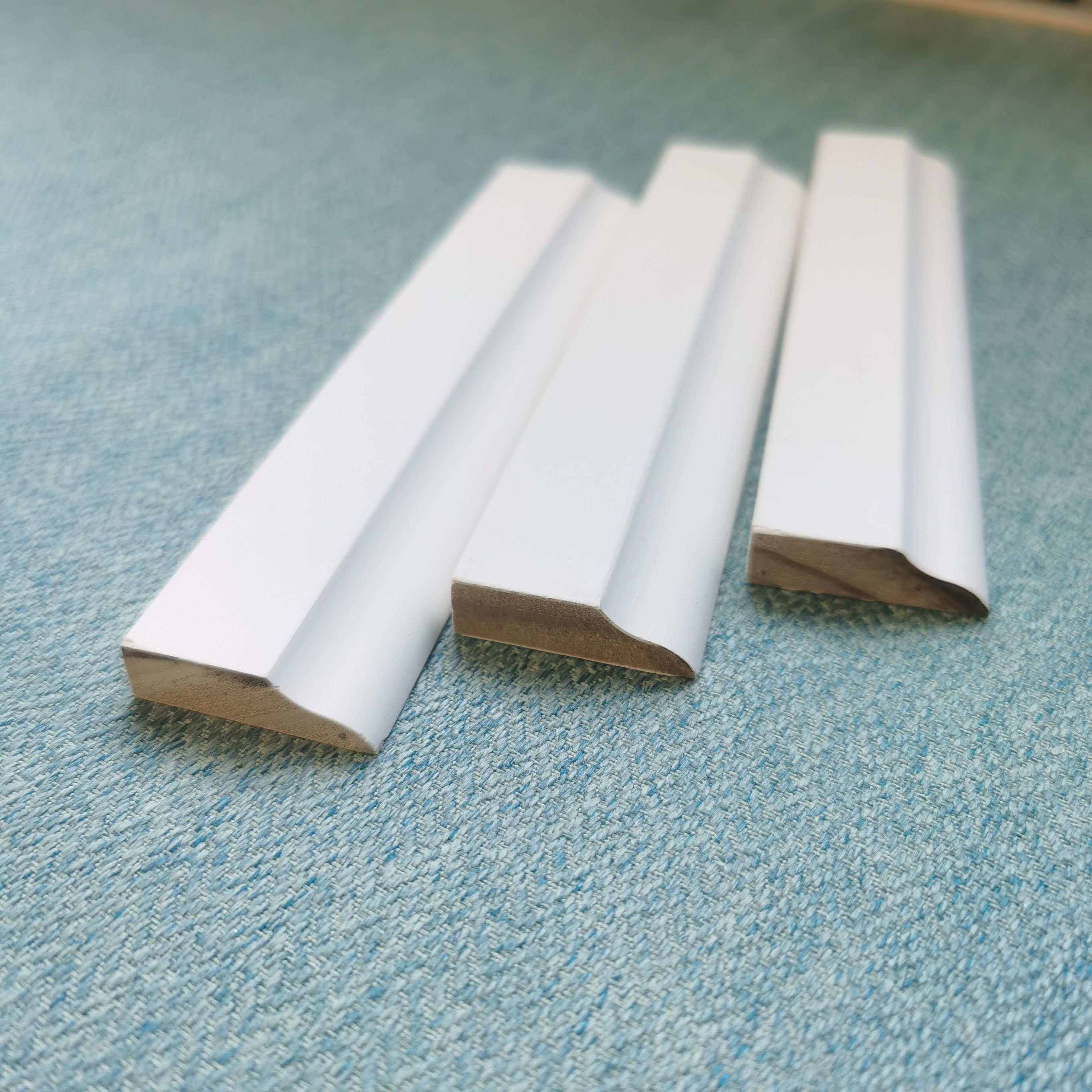 Factory Direct Sale white Primed Wood Moulding Line Mdf Frame Moulding Wood