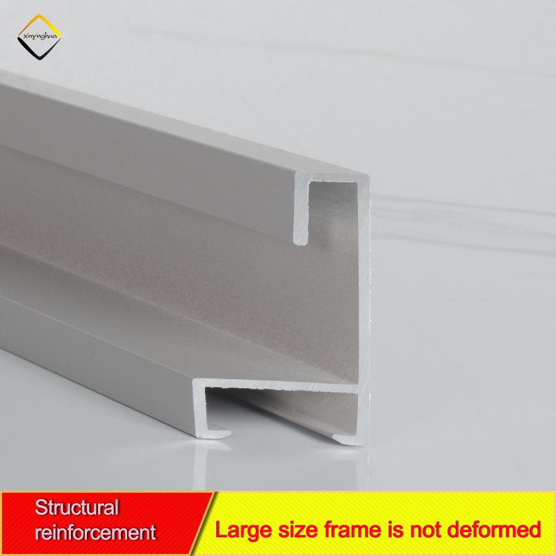 Factory Wholesale Customized Metal Photo Frame Skin Color Green Blue Aluminium Picture Frames Moulding Aluminum Profile
