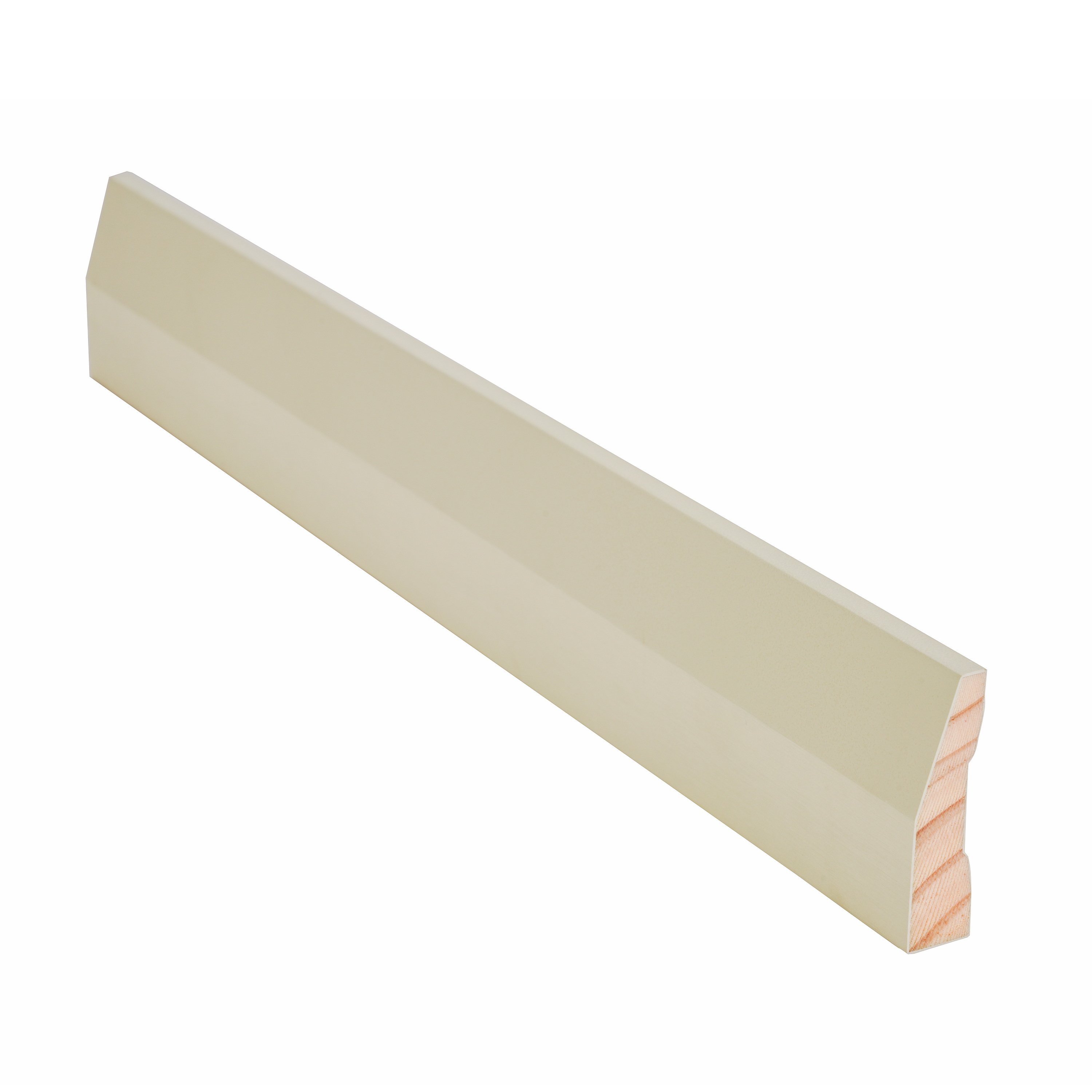 Waterproof Grey Primed Pine Wood Window Moulding LOSP H3 Treated Interior Decorative Casing Corner Decor White Primed Indoor Use